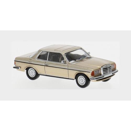 1:87 PREMIUM CLASSIXXS Mercedes Benz - E-Class (C123) Coupe 1977 Gold Plastic PCX870797