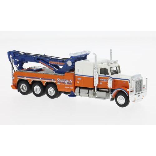 1:87 BREKINA PLAST Peterbilt 359 Abschleppwagen 1973 Suburban BRE86277