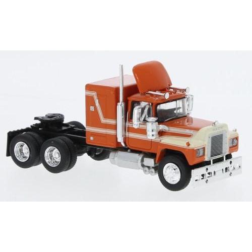 1:87 BREKINA PLAST Mack Rs 700 Dark Orange/Light Beige 1966 BRE85805