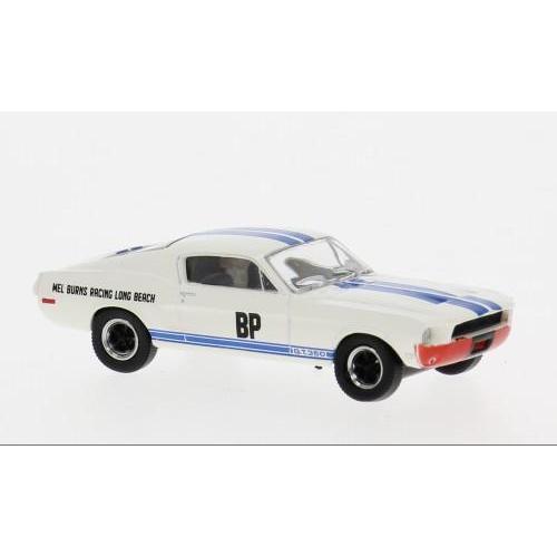 1:87 BREKINA PLAST Ford Mustang Gt 350 Fastback 1968 Mel Burns Bp BRE19613