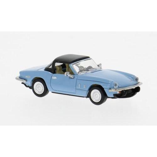 1:87 BREKINA PLAST Triumph Spitfire Light Blue 1974 BRE15181