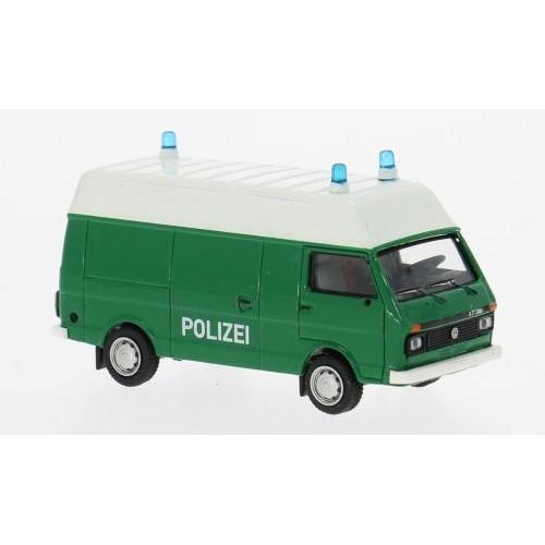 1:87 BREKINA PLAST Vw Lt Hochraum-Kasten 1985 Polizei BRE34951