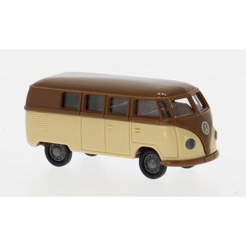 1:87 BREKINA PLAST Vw T1A Kombi Brown/Beige 1950 BRE31033