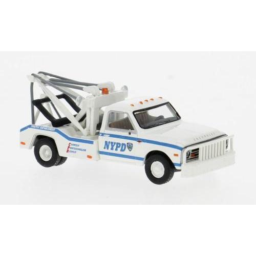1:87 BREKINA PLAST Chevrolet C 30 Abschleppwagen 1968 Nypd BRE19668