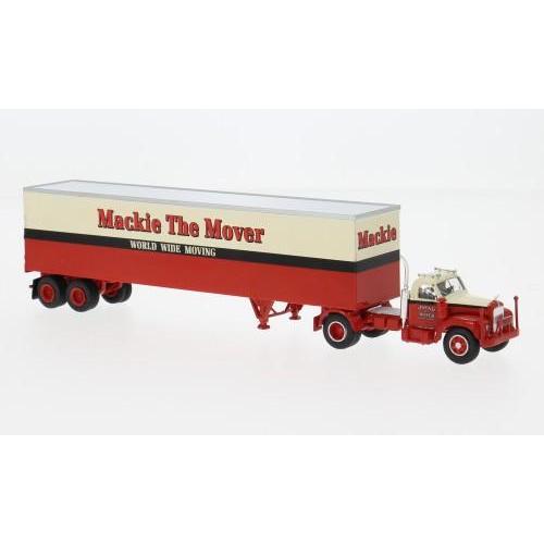 1:87 BREKINA PLAST Mack B 61 Ko-Sz 1953 Mackie The Mover BRE85982