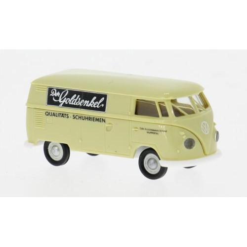 1:87 BREKINA PLAST Vw T1B Kasten 1960 Goldsenkel BRE32796