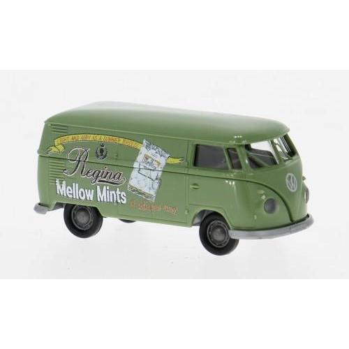 1:87 BREKINA PLAST Vw T1B Kasten 1960 Regina Mellow Mints BRE32305