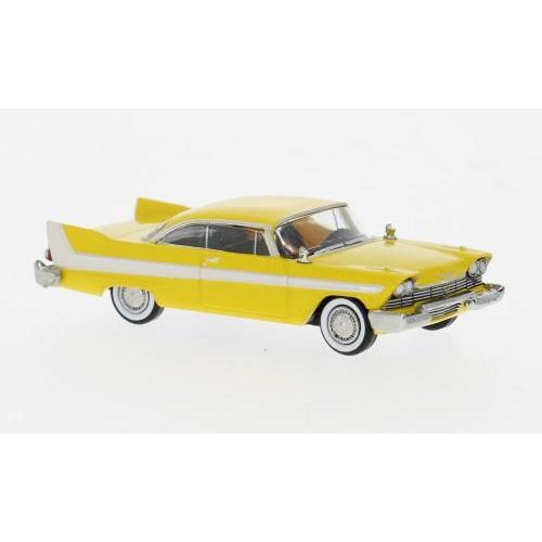 1:87 BREKINA PLAST Plymouth Fury Yellow/White 1958 BRE19681