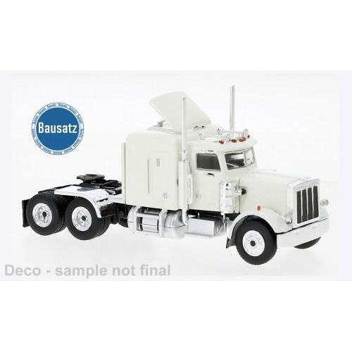 1:87 BREKINA PLAST Peterbilt 359 White 1973 Monfort  - KIT BRE10224