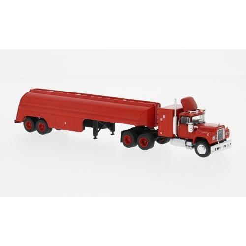 1:87 BREKINA PLAST Mack Rs 700 Ko-Sz Red 1966 BRE85814