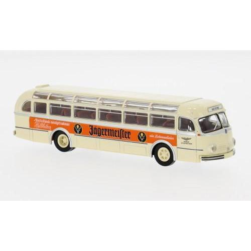 1:87 BREKINA PLAST Mercedes O 6600 H Reisebus 1951 Gittelde Jägermeister BRE50504