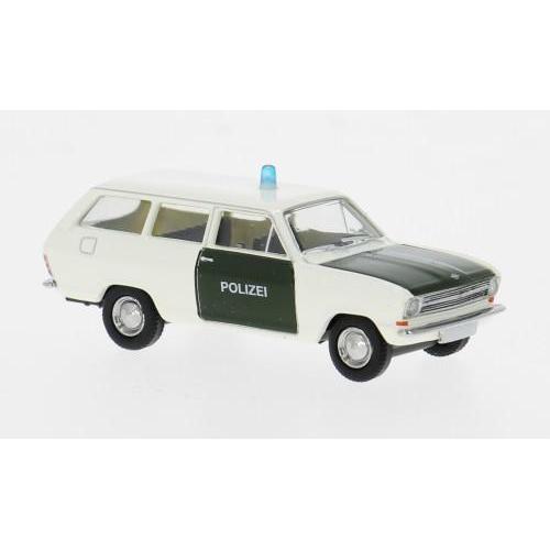 1:87 BREKINA PLAST Opel Kadett B Caravan 1965 Polizei BRE20436