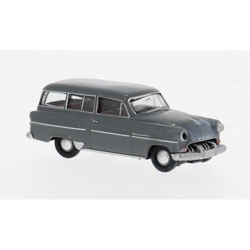 1:87 BREKINA PLAST Opel Olympia Caravan Dark Grey 1954 BRE20243