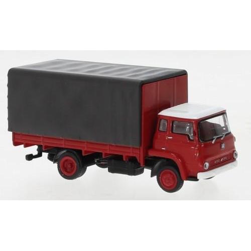 1:87 BREKINA PLAST Bedford Tk Pp Red BRE35907