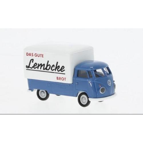 1:87 BREKINA PLAST Vw T1B Großraum-Carro Contenitore Lembcke Brot 1960 BRE32872