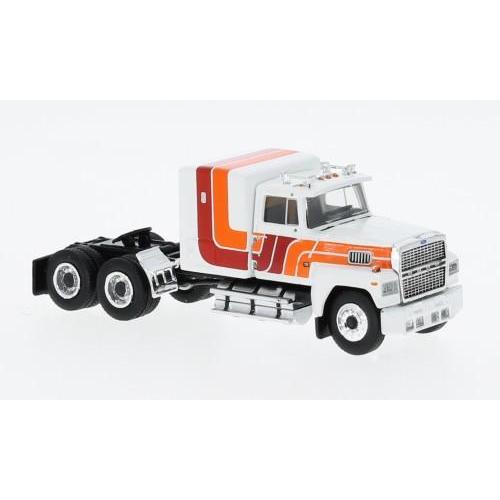 1:87 BREKINA PLAST Ford Ltl 9000 White/Orange 1978 BRE85876