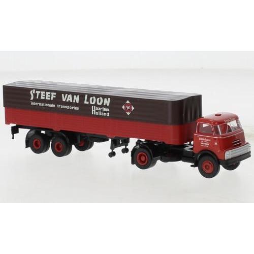 1:87 BREKINA PLAST Daf Do 2000 Pp-Sz Steef V. Loon 1957 BRE85228