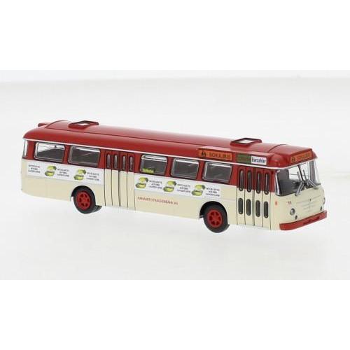 1:87 BREKINA PLAST Büssing Senator 12 D Hanau Nette Leute 1962 BRE59385