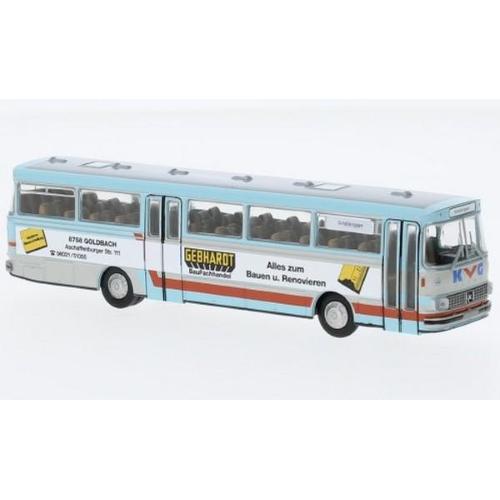 1:87 BREKINA PLAST Setra S 140 Es Kvg Gebhardt Baufachhandel 1980 BRE56110
