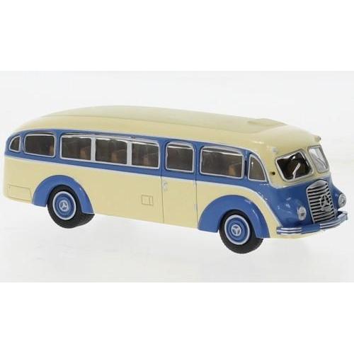 1:87 BREKINA PLAST Mercedes Lo 3500 Beige/Blue 1936 BRE52431