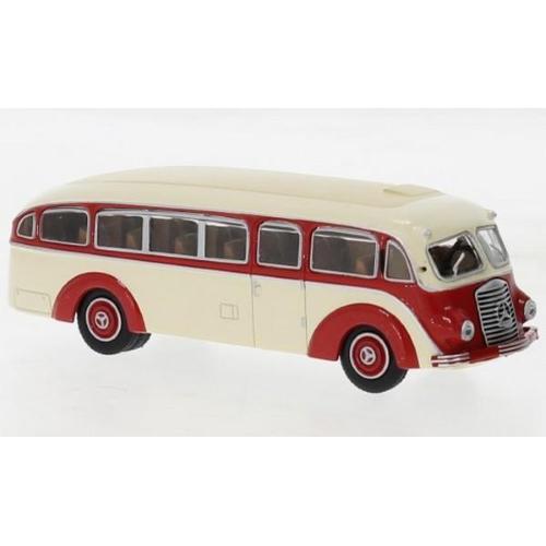 1:87 BREKINA PLAST Mercedes Lo 3500 Light Beige/Red 1936 BRE52430