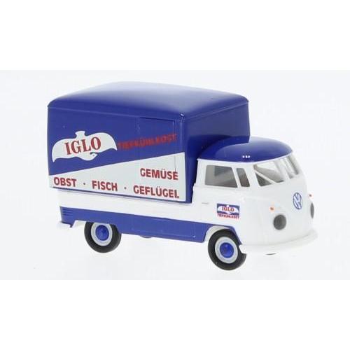 1:87 BREKINA PLAST Vw T1B Großraum-Carro Contenitore Iglo 1960 BRE32852
