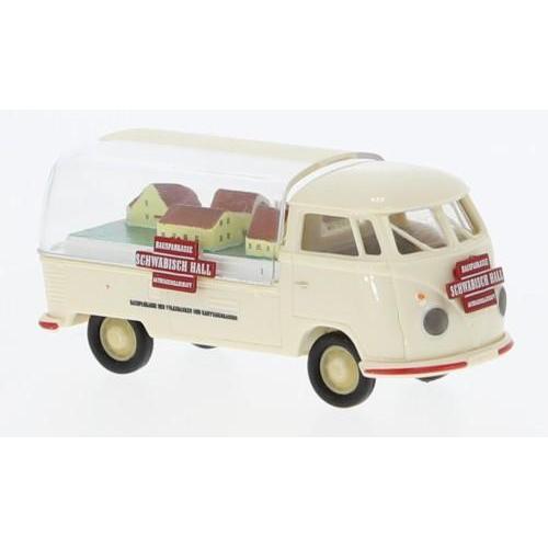 1:87 BREKINA PLAST Vw T1B Präsentationswagen Schwäbisch Hall 1960 BRE32457