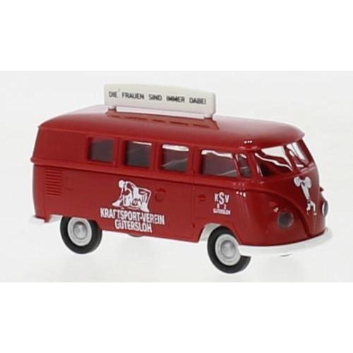 1:87 BREKINA PLAST Vw T1B Station Wagon Ksv Gütersloh 1960 BRE31625