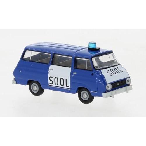1:87 BREKINA PLAST Skoda 1203 Autobus Blue Sool 1969 BRE30818