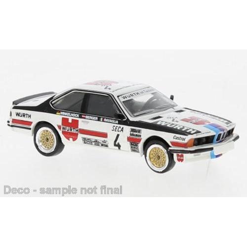 1:87 BREKINA PLAST Bmw 635 Csi #4 Würth 1984 BRE24363