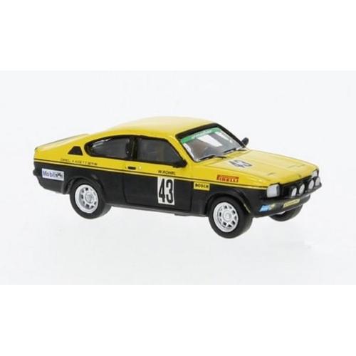 1:87 BREKINA PLAST Opel Kadett C Gt/E #43 Tedesco Gare Racing Campionato 1976 BRE20405