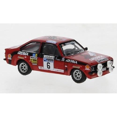1:87 BREKINA PLAST Ford Escort Rs 1800 #6 Rally Rac Lombard R.Clark 1976 BRE19582