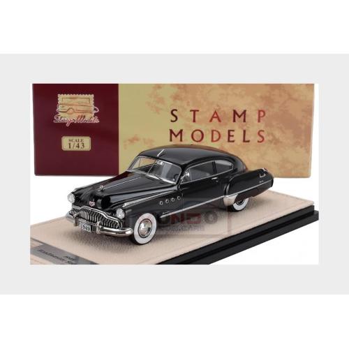 1:43 STAMP-MODELS Buick Roadmaster Sedanette Coupe 1949 Black STM493003