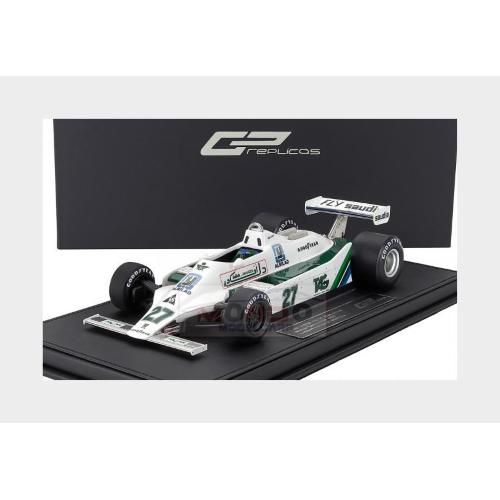 1:18 GP REPLICAS Williams F1 Fw07 Ford #27 Winner German Gp 1979 Alan Jones White GP151A