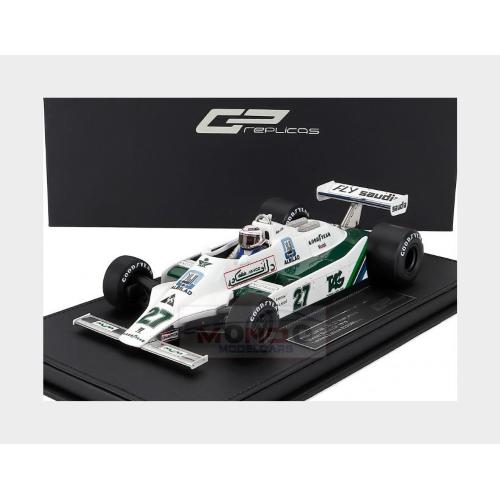 1:18 GP REPLICAS Williams F1 Fw07 Ford #27 Winner Dutch Gp (With Pilot Figure) 1979 Alan Jones White GP151CWD