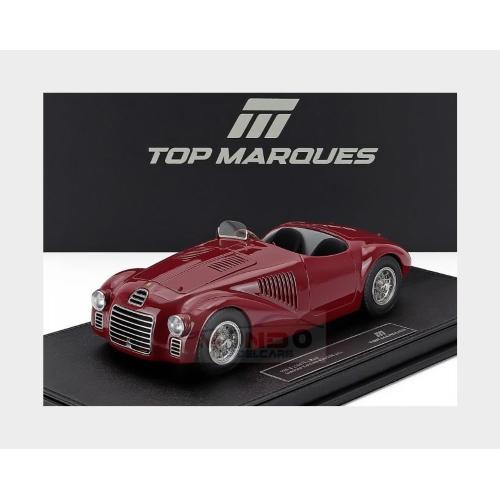 1:18 TOPMARQUES Ferrari 125S Spider Street Version 1947 Rosso Corsa Red TOP141D