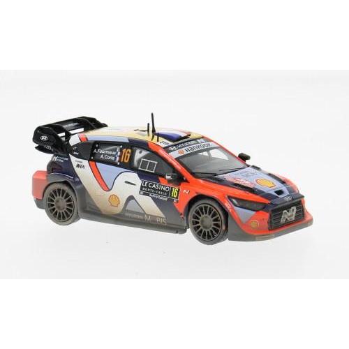 1:43 IXO Hyundai I20 #Rally1 Team Shell Mobis Wrt #16 3Rd Rally Montecarlo 2025 Adrien Fourmaux Alexandre Coria 2 Tone Blue Orange RAM973A.22