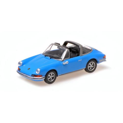 1:87 MINICHAMPS Porsche 911 Targa Blue 1972 870064562