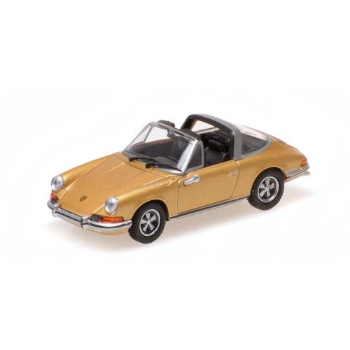 1:87 MINICHAMPS Porsche 911 Targa Gold 1972 870064564