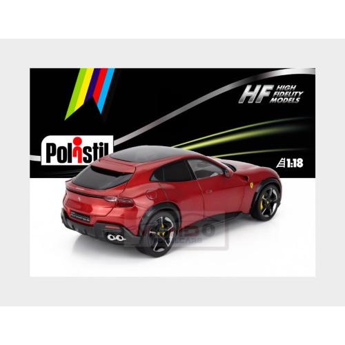 1:18 POLISTIL Ferrari Purosangue 2022 Rosso Magma Red Met 18FE02021-WB