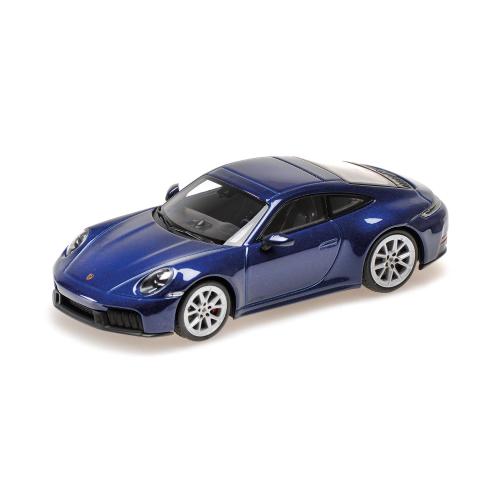1:43 MINICHAMPS Porsche 911 (992.2) Carrera Gts Blue Metallic 2024 410064121