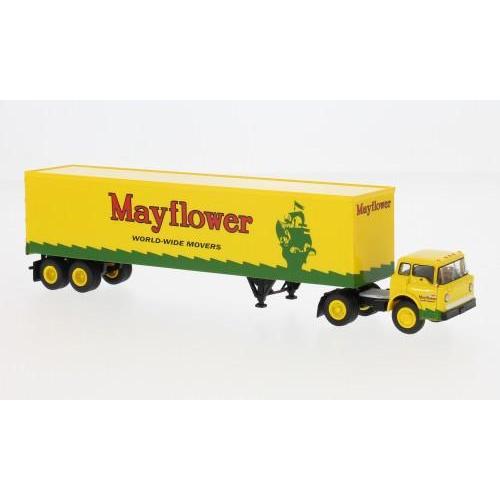 1:87 BREKINA PLAST Ford C-Series Koffer-Sz 1970 Mayflower BRE86331