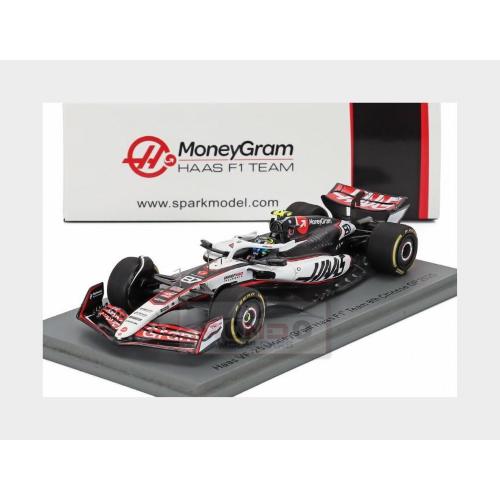 1:43 SPARK Haas F1 Vf-25 Team Moneygram Haas #87 China Gp 2025 Oliver Bearman White Black Red S9587