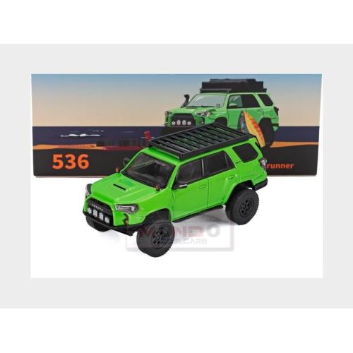 1:64 GCD-MODELS Toyota 4Runner Widebody 2018 Green KS-051-536
