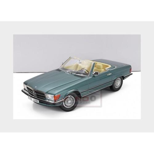 1:12 12ART-FINE-MODEL-CARS Mercedes Benz Sl-Class 380Sl (R107) 1983 Green Met 12ART1302011