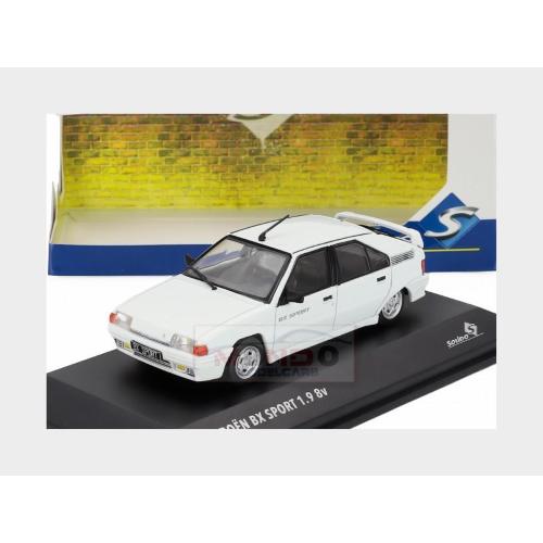 1:43 SOLIDO Citroen Bx Sport 1985 White SL4311003