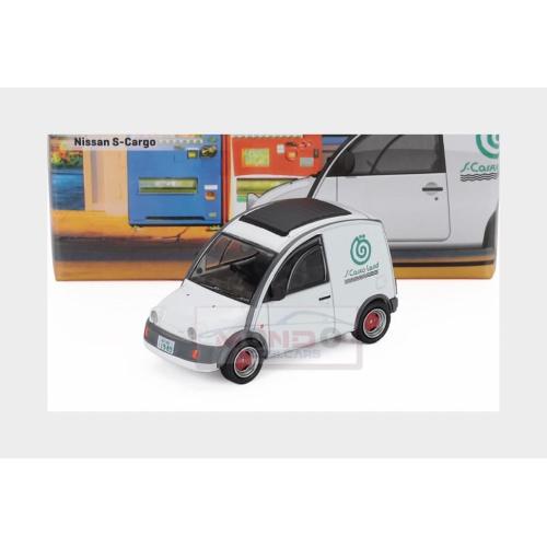 1:64 TARMAC Nissan S-Cargo Van 1989 White T64G-073-WH