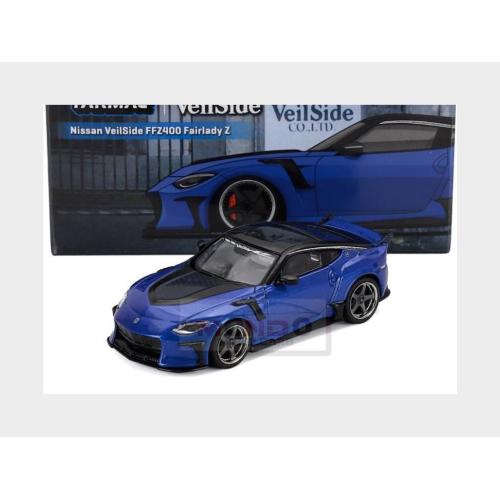 1:64 TARMAC Mazda Z Ffz400 Veilside Coupe 2024 Blue Black T64G-074-BL