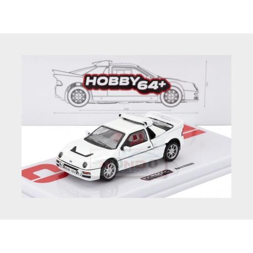 1:64 TARMAC Ford England Rs200 1984 White T64P-001-WH
