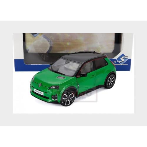 1:18 SOLIDO Renault R5 E-Tech 2024 Green Black SL1812603